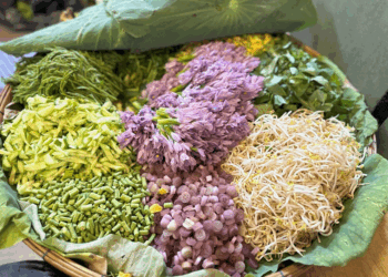 Picture of the day: Veggies for num banhchok