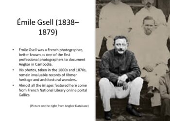 Video: French photographer Émile Gsell in Cambodia