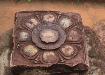 Lotus flower in Banteay Srei