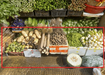 Picture of the day: Chinese veggies at Central Market, Phnom Penh