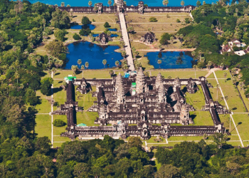 Picture of the day: Aerial picture of Angkor Wat
