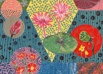 Picture of the day: Lily Pond Mosaic