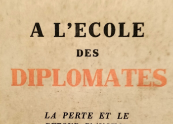 Reference: A l’école des diplomates: La perte et le retour d’Angkor [At the School for Diplomats – The Loss and Return of Angkor]