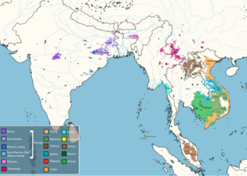 Picture of the day: Mapping the Austroasiatic World