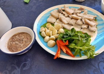 Picture of the day: Pork belly with mam dipping sauce