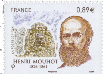 Picture of the day: Henri Mouhot – Post stamp