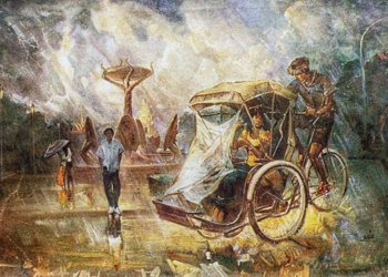 Picture of the day: Nhek Dim’s Phnom Penh in the Rain: A Melancholic City Symphony