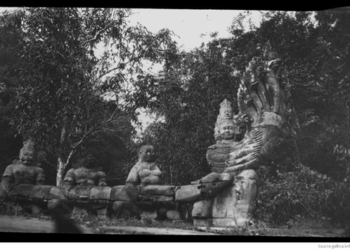 Picture of the day: Naga at One of the Gates at Angkor Thom