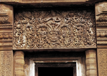 Picture of the day: Shiva Nataraja Lintel at Prasat Sikhoraphum