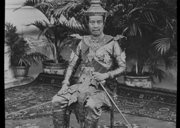Picture of the day: King Sisowath Monivong of Cambodia