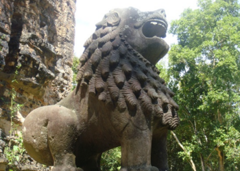Picture of the day: Lion Guardian of Prasat Tao, Sambor Prei Kuk