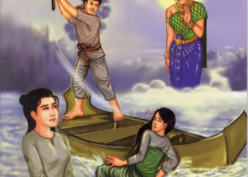 Khmer story: Moranamātā – The Daughter of the Dead Mother