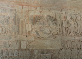 Picture of the day: Yama at Angkor Wat: Heavens, Hells and Divine Justice