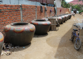 Picture of the day: Essential Water Jars of Rural Cambodia