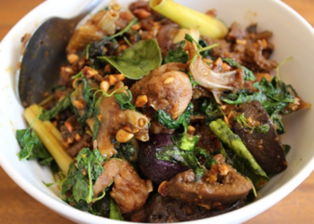 Picture of the day: Lemongrass Duck Stir-Fry with Holy Basil