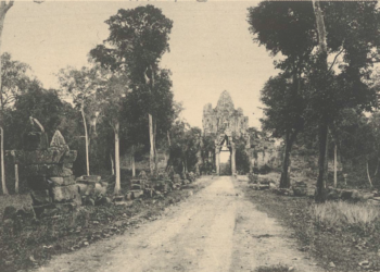 Picture of the day: Silent Approach to Angkor Thom’s South Gate, 1933