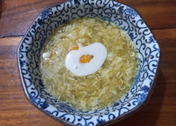Picture of the day: Cambodian chicken egg dessert in coconut cream