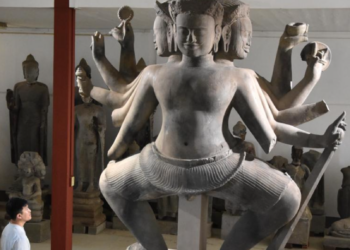 10th-Century Dancing Shiva Restoration Celebrated