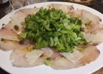 Picture of the day: Barracuda Carpaccio at O’Fun: Phnom Penh Seafood Delight