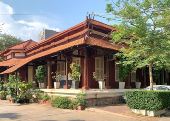 Picture of the day: George Groslier’s Former Residence at RUFA Phnom Penh
