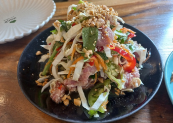 Picture of the day: Raw beef salad at Meathopum, Phnom Penh