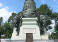 World War I memorial in Phnom Penh honoring Cambodian soldiers who died serving France.